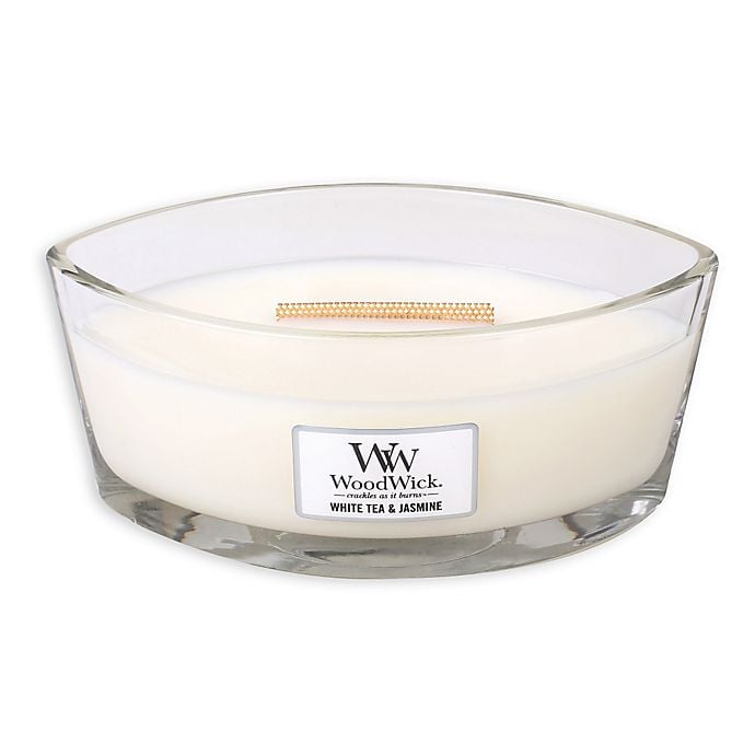 WoodWick White Tea & Jasmine Candle