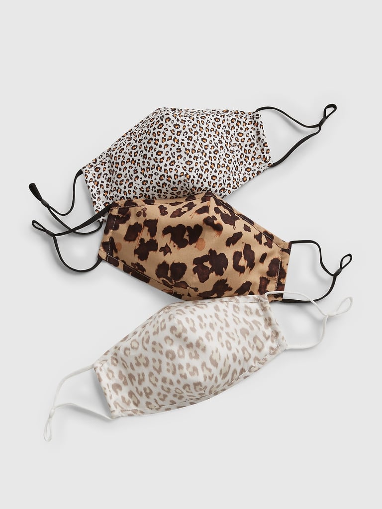 Gap Adult Leopard Contour Mask with Filter Pocket (3-Pack)