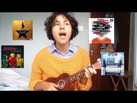"Dear Evan Hansen, Hamilton, Be More Chill, Heathers Mash-Up" by Ukulili