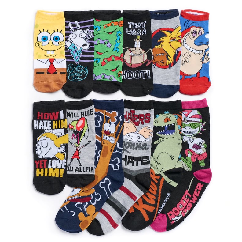 Here's a Peek at the 12 Pairs of Socks Inside