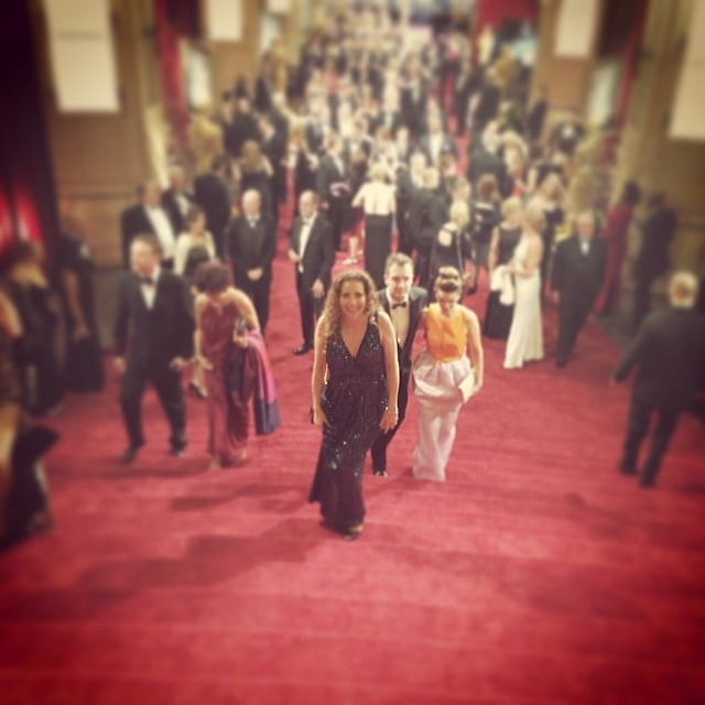 Editor in chief Lisa Sugar looked absolutely stunning on the red carpet.
Source: Instagram user briansugar