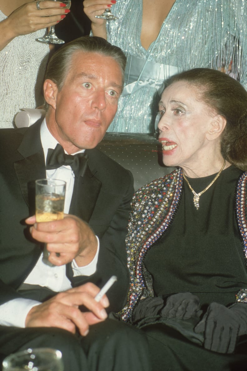 Halston (and Martha Graham) in 1981