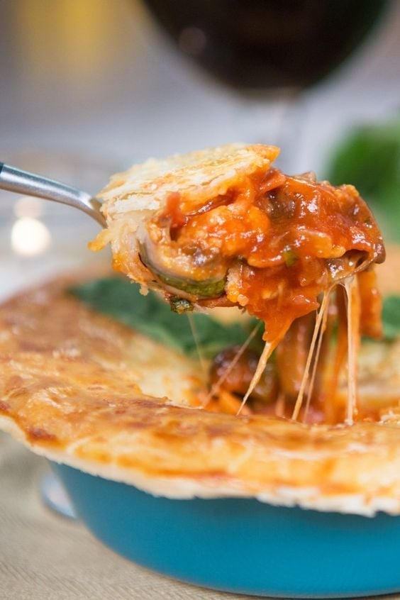 Pizza Pot Pie Pizza Pot Pie