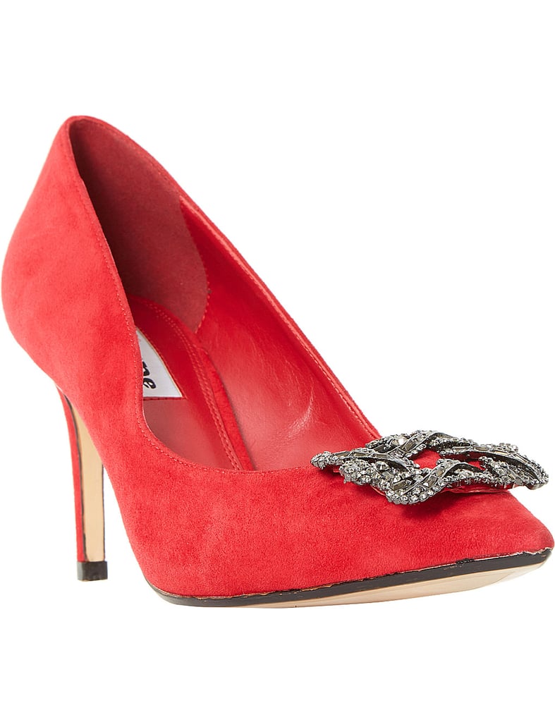 Dune Betti Suede Heels