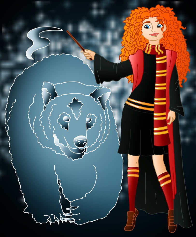Merida as Gryffindor