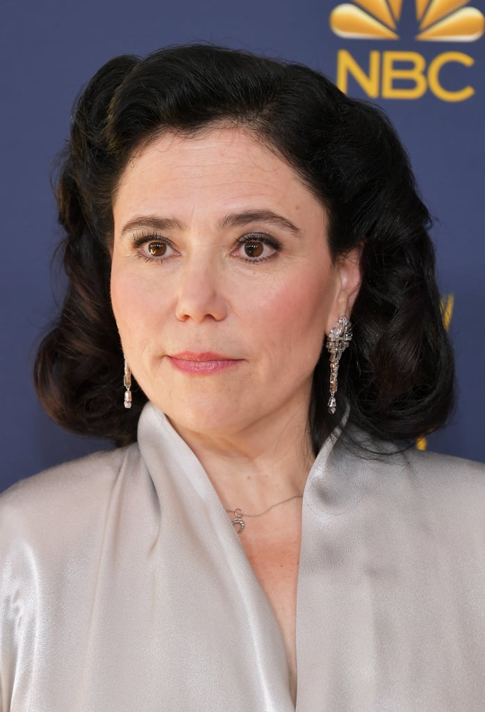 Alex Borstein's Silver Dress at the 2018 Emmys