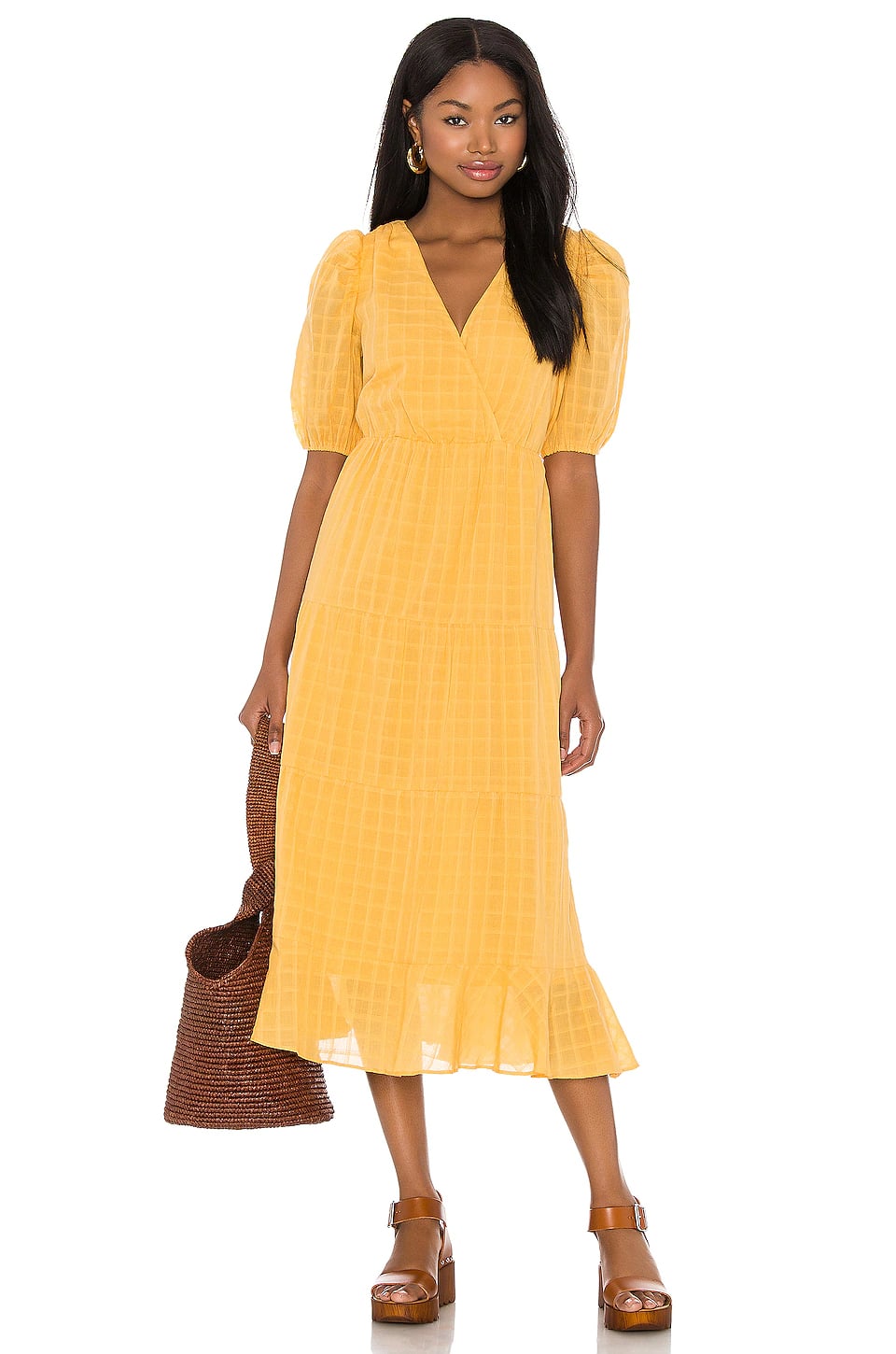Revolve marigold sale dress