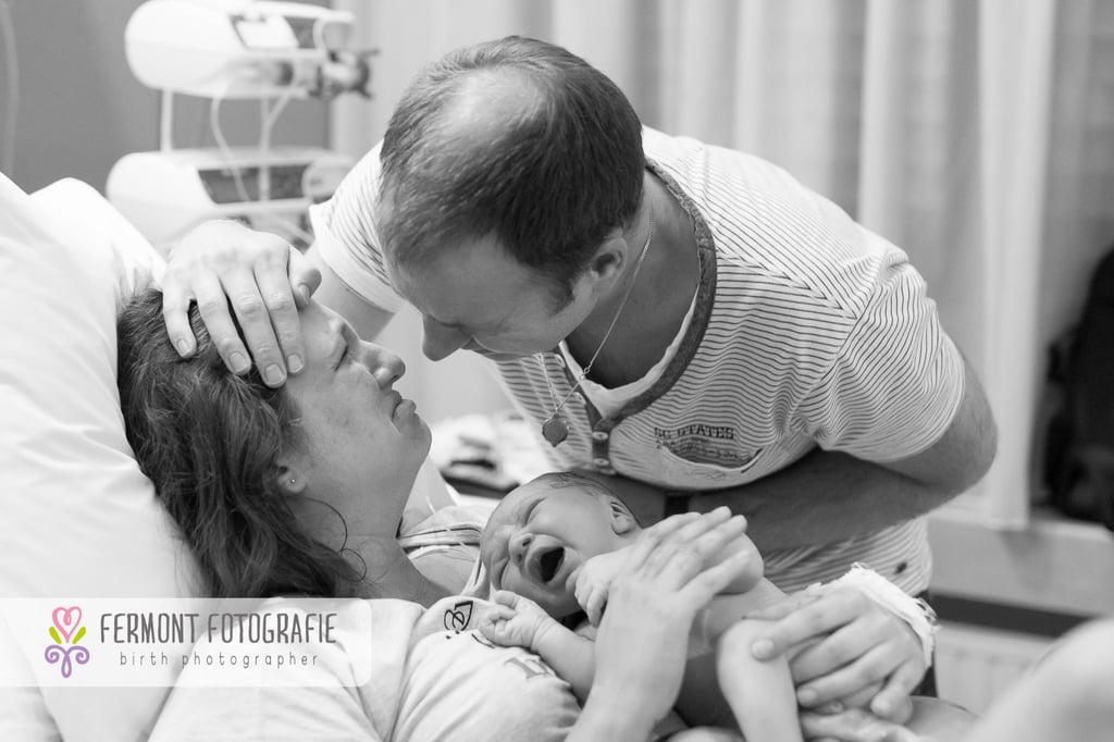 Birth Photos of Moms Meeting Their Newborns