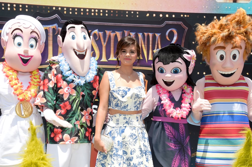 Selena Gomez's Crop Top and Skirt Hotel Transylvania 3