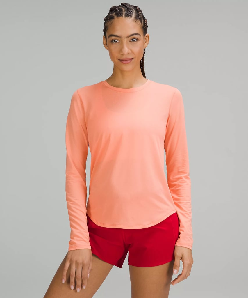 Lululemon High-Neck Running and Training Long-Sleeve Shirt