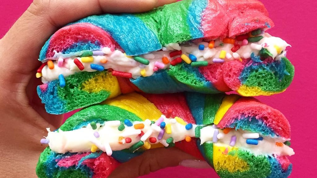 Rainbow Bagels