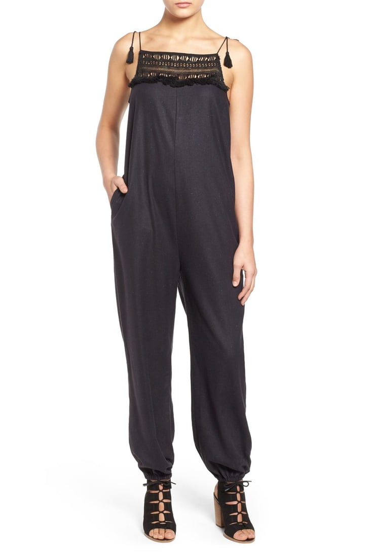 Madewell Mirasol Fringe Jumpsuit (148) Silk Jumpsuits For Summer POPSUGAR Fashion Photo 21