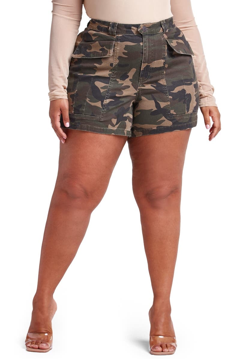 Fashion to Figure Camo Utility Shorts