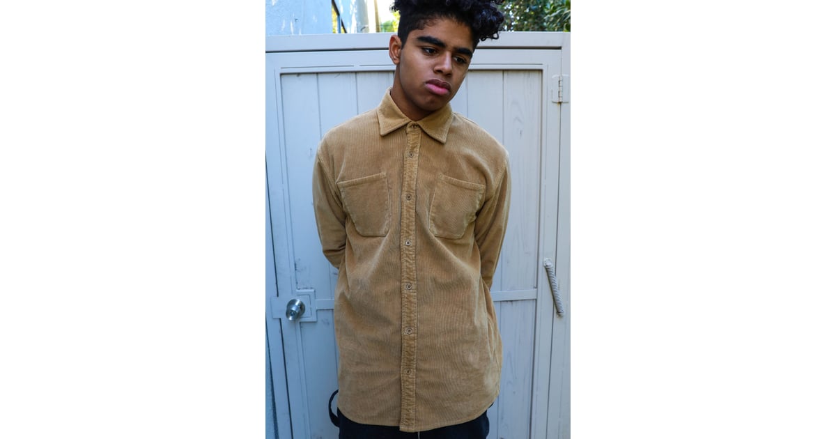 Drew House Chaz Corduroy LS Shirt in Camel ($148) | Justin ...