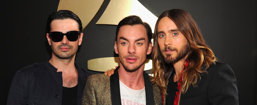 Jared Leto's Hair and Makeup at the Grammys 2014