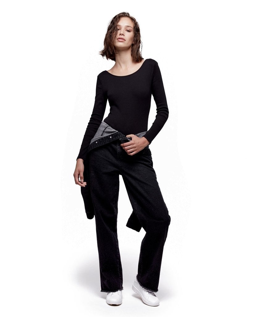 Ribbed Cotton Bodysuit ($28)