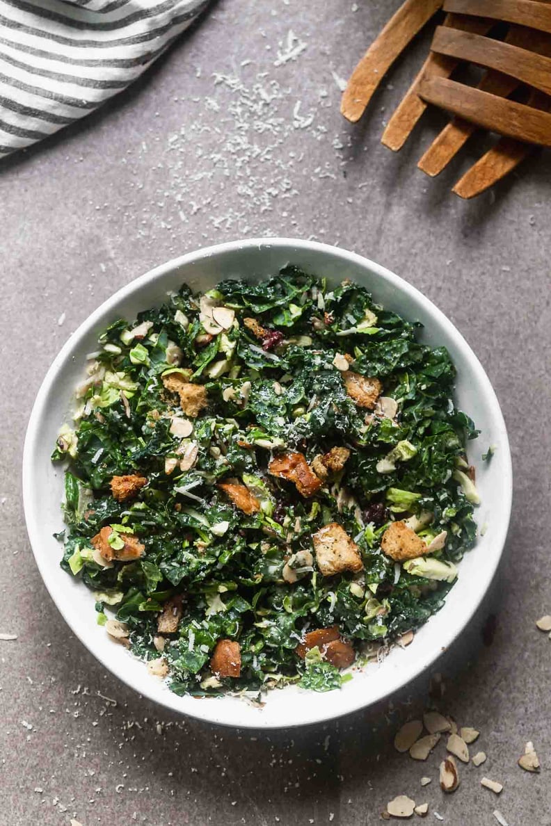 Everyday Kale and Brussels Sprout Salad