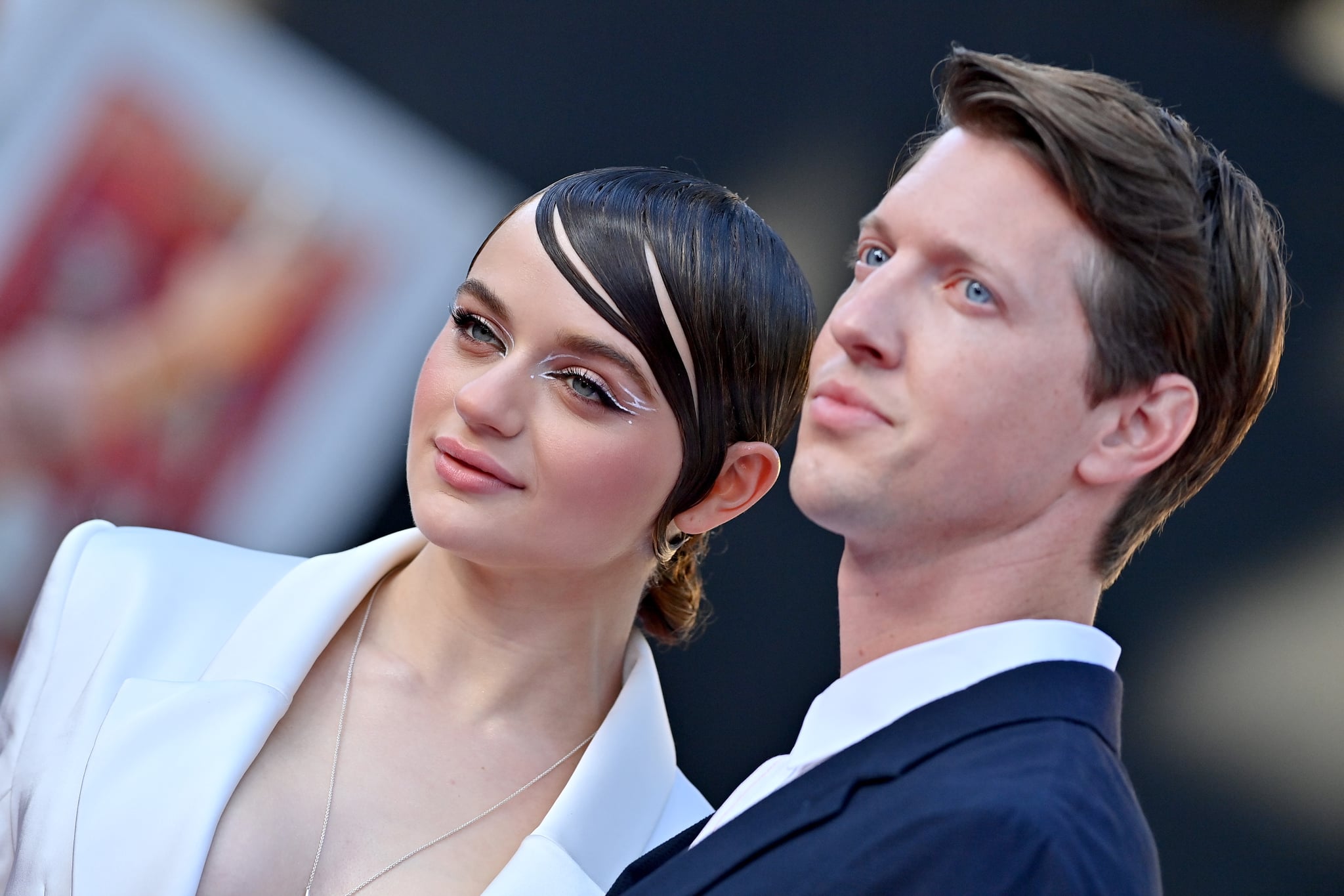 LOS ANGELES, CALIFORNIA - AUGUST 01: Joey King and Steven Piet attend the Los Angeles Premiere of Columbia Pictures' 