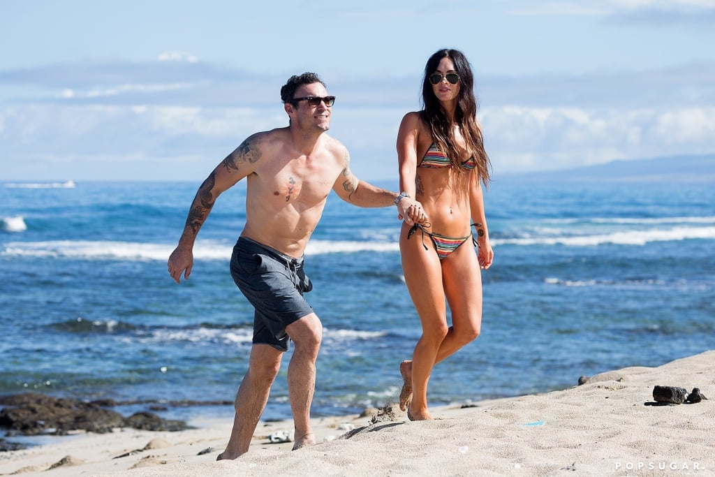Megan Fox and Brian Austin Green Showing PDA in Hawaii