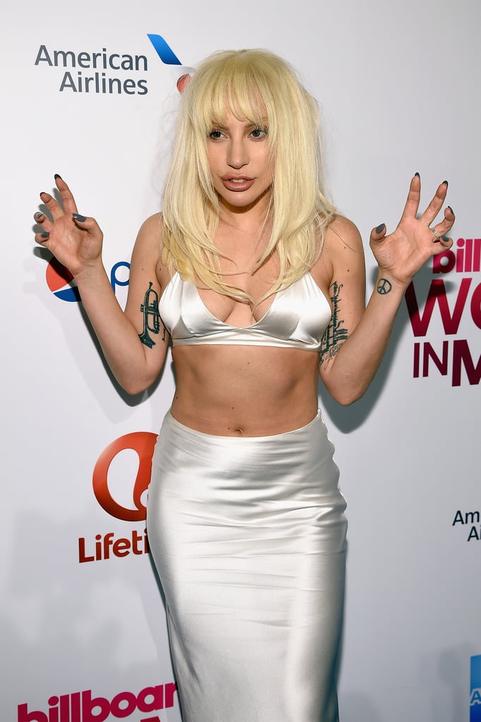 Lady Gaga at Billboard Women in Music Event 2015