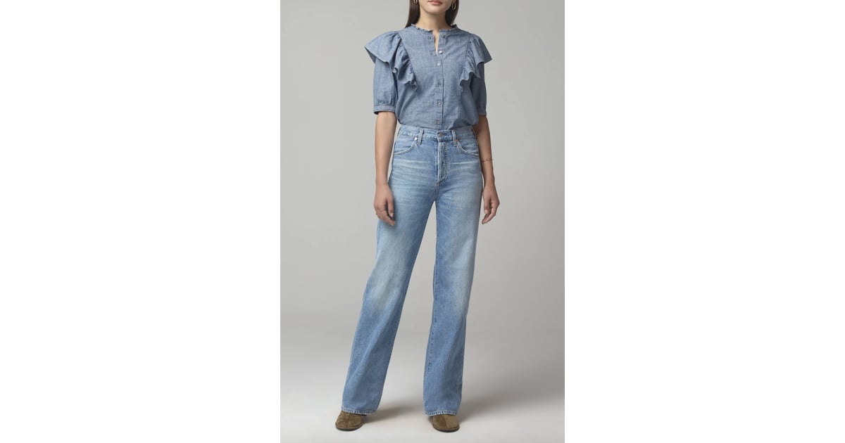 Citizens Of Humanity Annina Trouser Jeans Here S What A Fashion Editor S Wardrobe Looks Like For Fashion Week Popsugar Fashion Photo 17