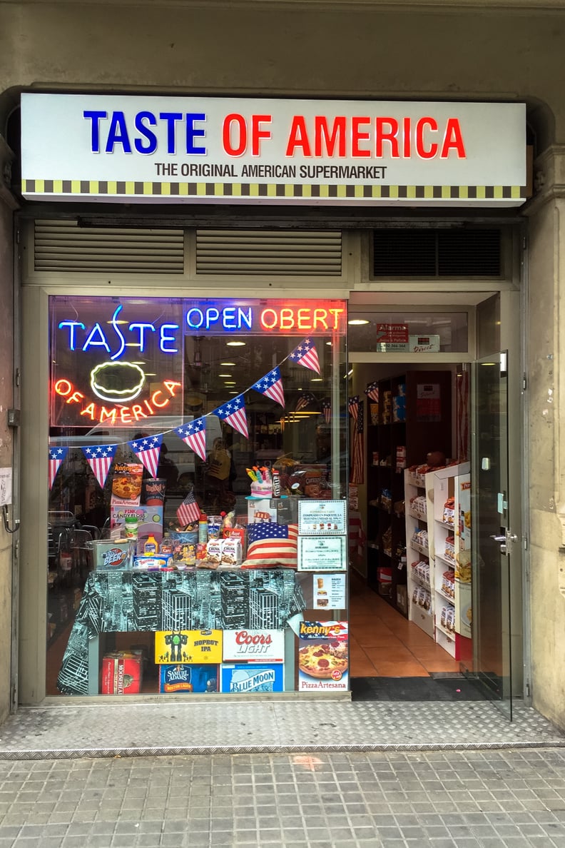 Discover Barcelona's original American supermarket.