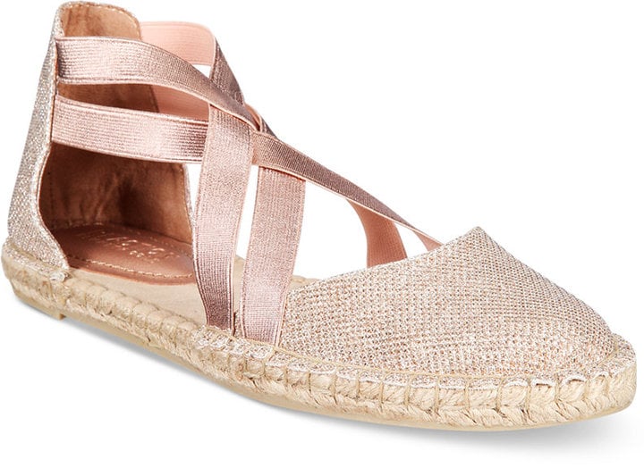 kenneth cole gold flats