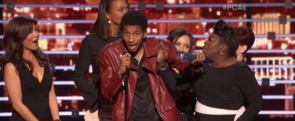 Random Guy Interrupting the People's Choice Awards Video