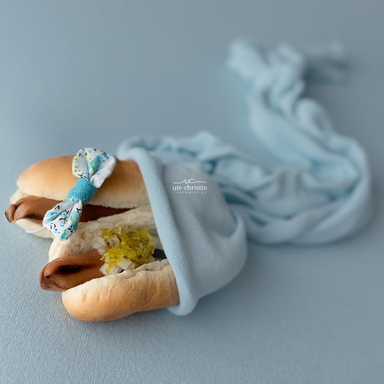 Baby Photographer Takes Newborn Photos of Food