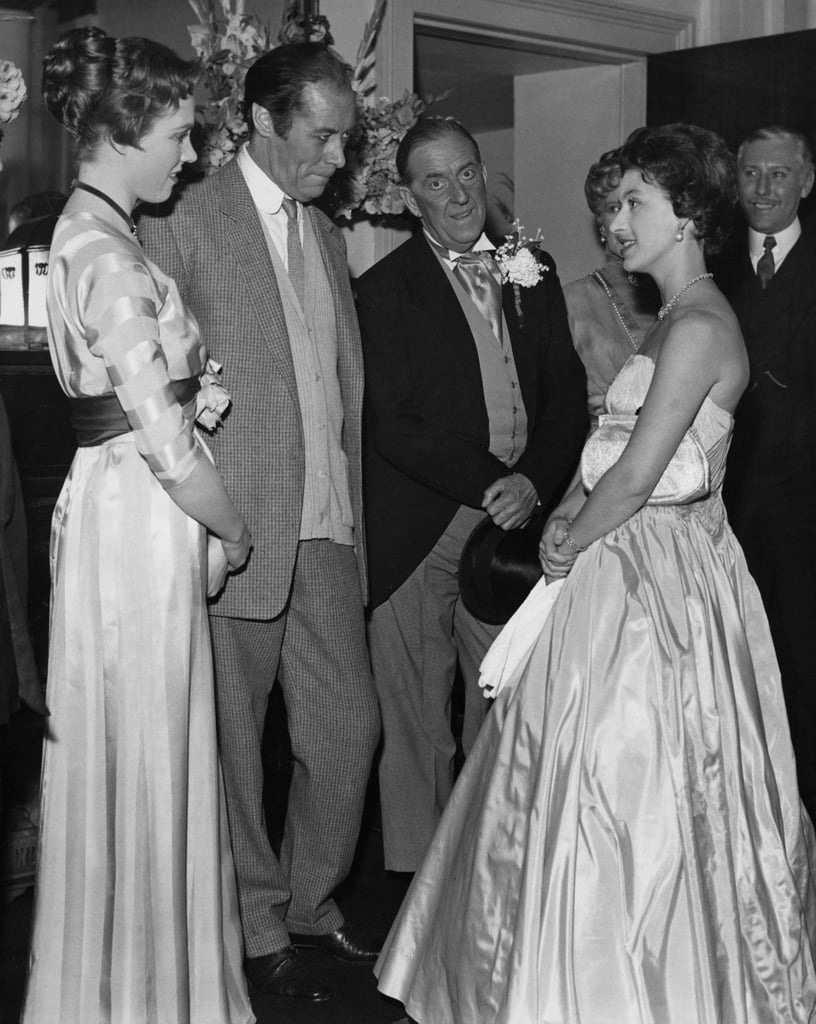 Julie Andrews, Rex Harrison, and Stanley Holloway, 1966