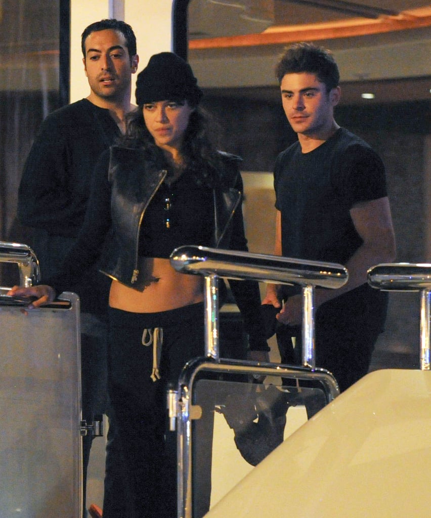 Michelle Rodriguez and Zac Efron Back Together in Spain