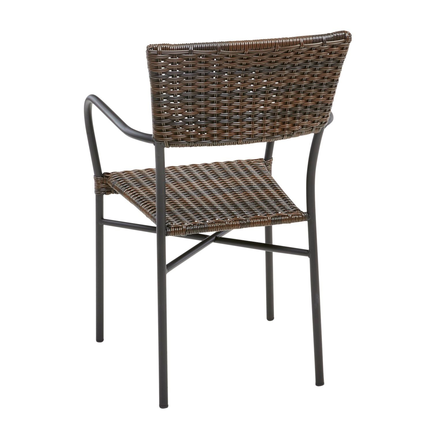 britanna wicker patio stack chair