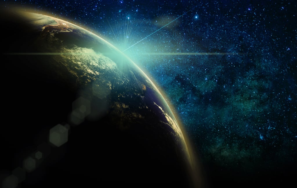 The universe is getting larger. Only 14 billion years ago, it could be compressed into a single point in space.