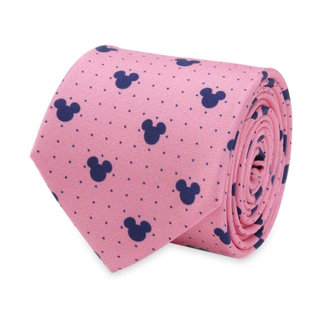 A Vibrant Tie: Mickey Mouse Icon Silk Tie for Adults