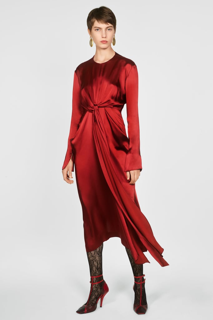 Zara Campaign Collection Tied Dress