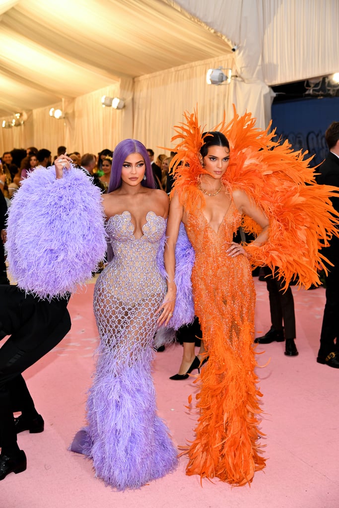 Kendall and Kylie Jenner at the 2019 Met Gala