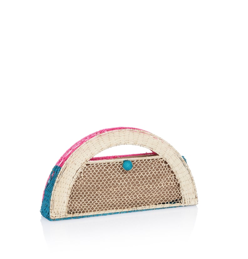 Sophie Anderson Xiomy Mini Straw Clutch