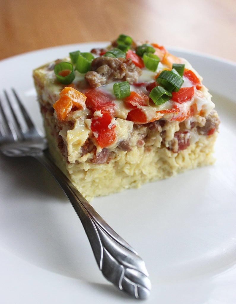 SlowCooked Breakfast Casserole DairyFree Recipes POPSUGAR Fitness