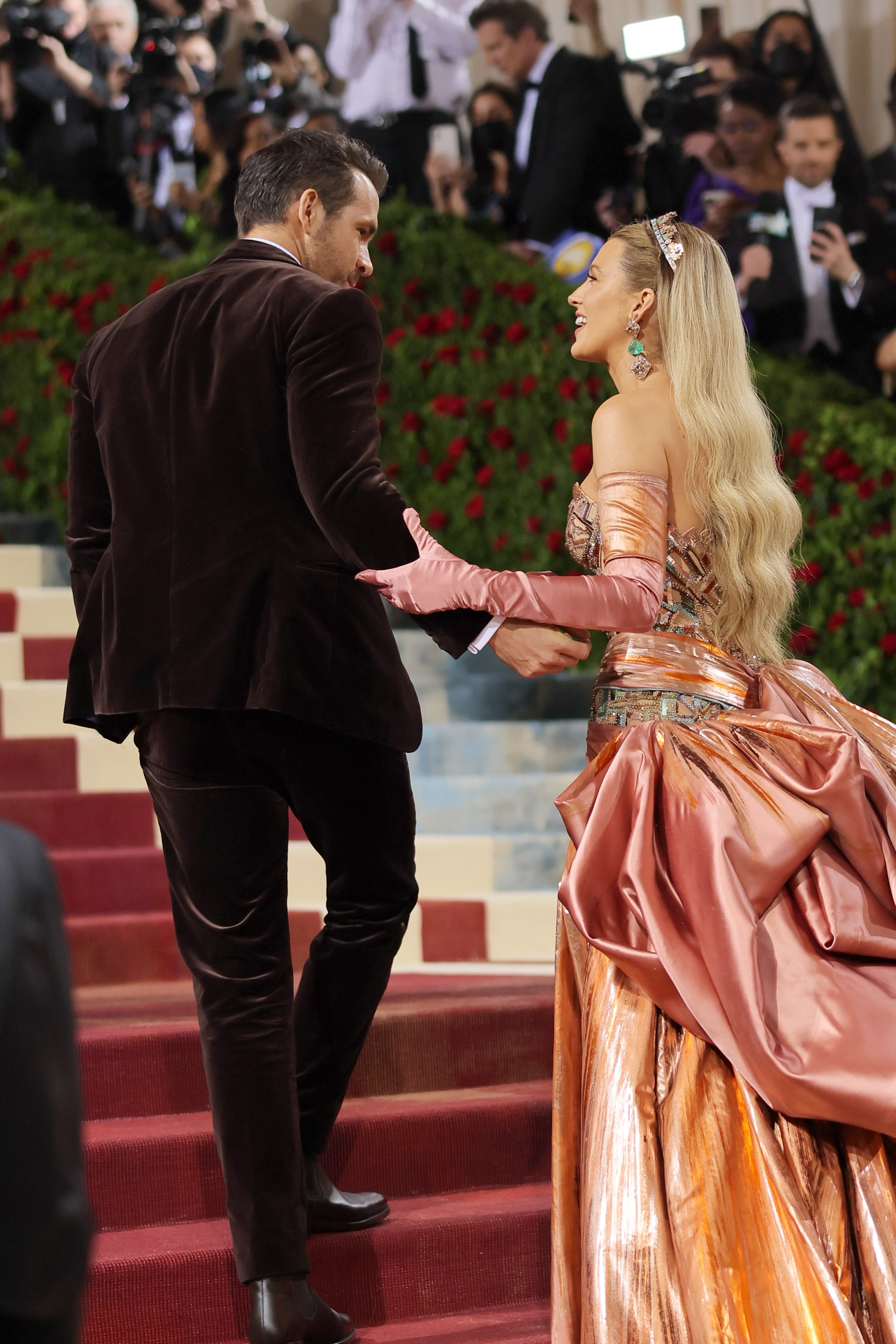 blake lively met gala 2022 dress designer Blake Lively Calls Back to One of Our Favorite Met Gala Looks