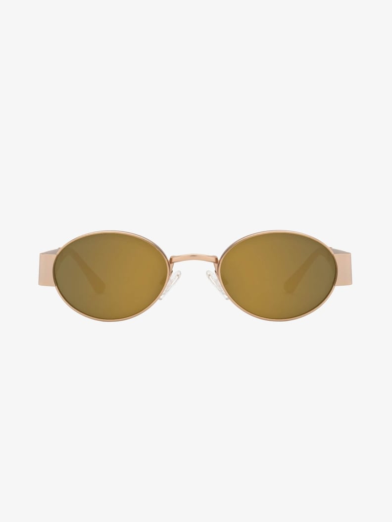 Kim Kardashian/Carolina Lemke Indra Glasses in Gold