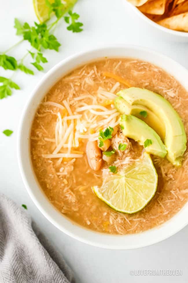 Crockpot White Chicken Chili