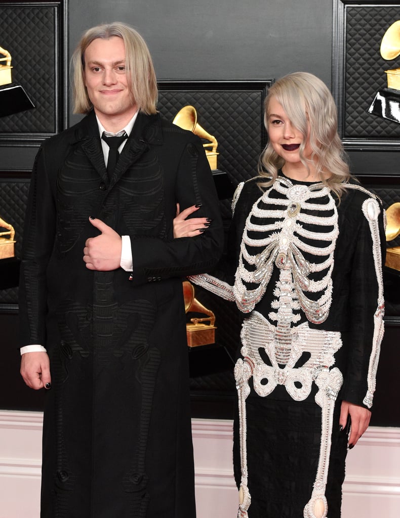 Phoebe Bridgers Wears Thom Browne Skeleton Dress to Grammys