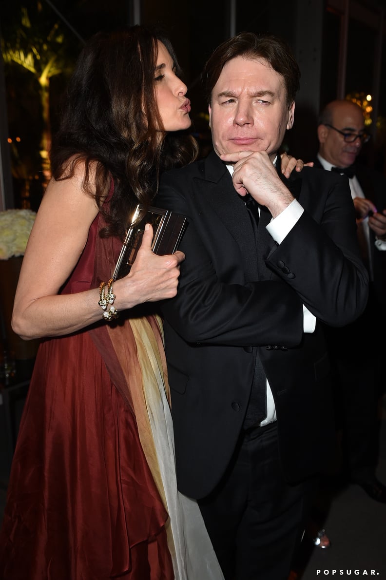 Andie MacDowell and Mike Myers