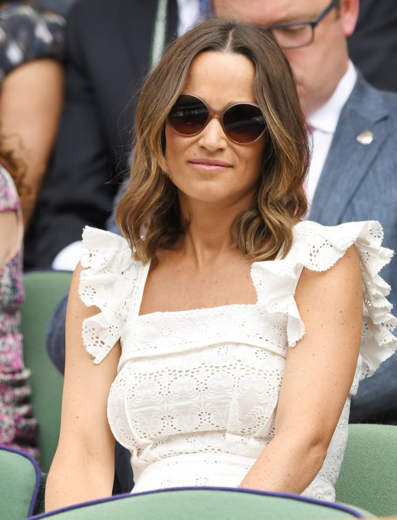 Pippa Middleton Anna Mason Dress at Wimbledon