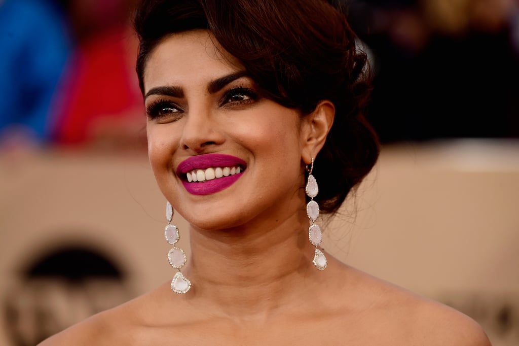 Priyanka Chopra's Hair and Makeup at the 2016 SAG Awards