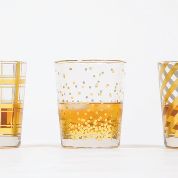 Confetti Dot Old Fashioned Glass
