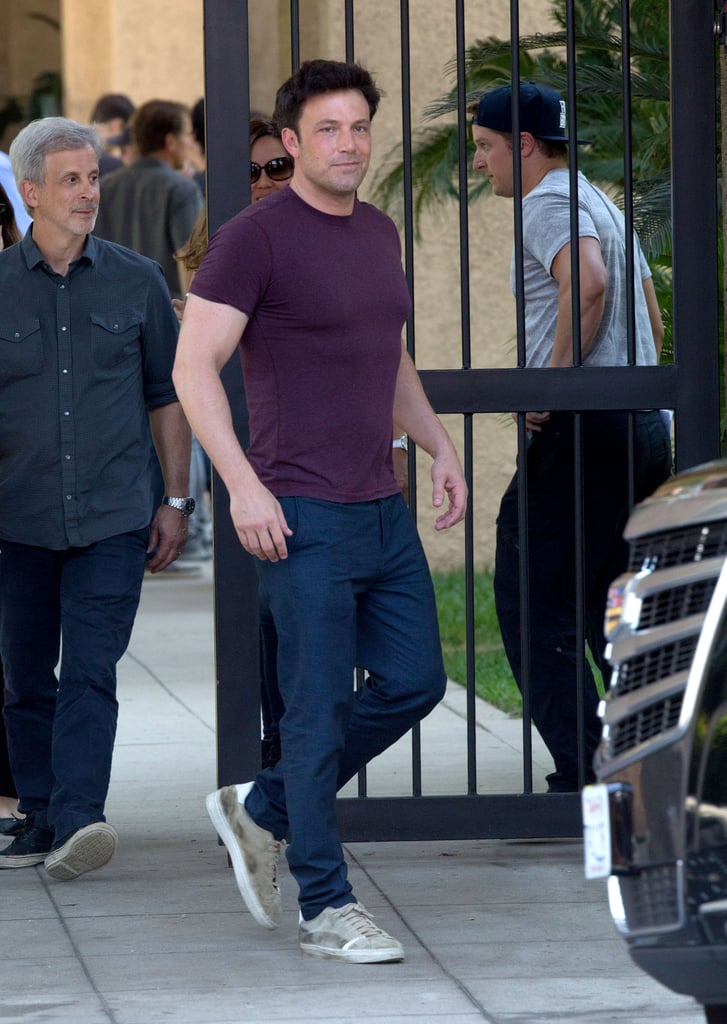 Ben Affleck on Set of Movie in LA June 2016
