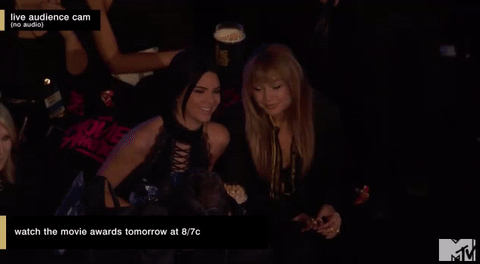 When Gigi Whispered Sweet Nothings Into Kendall's Ear