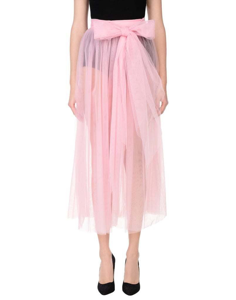 MSGM Long Pink Skirt