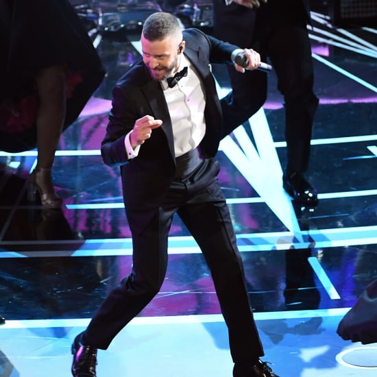 Justin Timberlake Dancing With Celebrities at 2017 Oscars